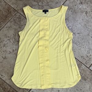 The Limited Yellow Sleeveless Top